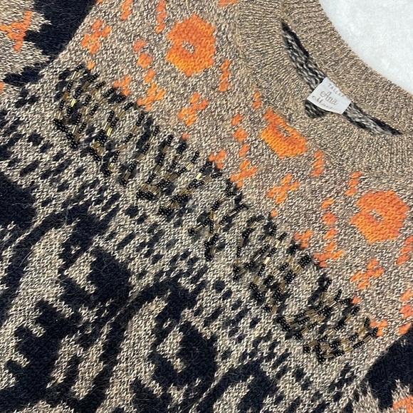 Vintage Wool Sweater Made in Chile - Picture 6 of 11